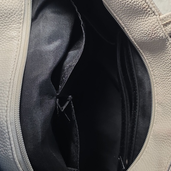 Stone Mountain USA Two-Tone Italian Leather Shoulder Bag/Purse/Hand Bag - Picture 15 of 15